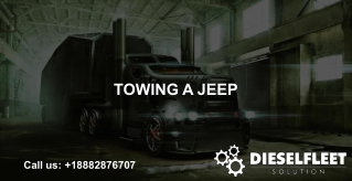 Towing a Jeep - Diesel Fleet Solution