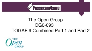 The Open Group OG0-093  Dumps with Free OG0-093  Q&A | PassExam4Sure