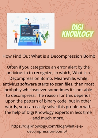 How Find Out What is a Decompression Bomb