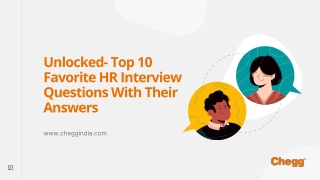 Perfect answers for your HR Interview Questions