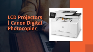 LCD Projectors | Canon Digital Photocopier