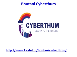 Bhutani Cyberthum New Commercial Property Noida