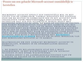 Contact met Microsoft Technische hulp voor jou