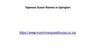 Guest Lodge in Upington