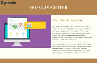 SEO Gloucester | Dynamic 2021