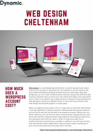 Web Design Cheltenham | Dynamic 2021