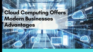 Benefit of Cloud Computing for Modern Businesses