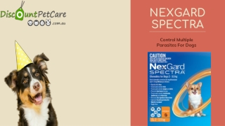Buy Nexgard Spectra Chewables for Dogs Online - DiscountPetCare