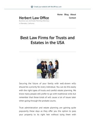 Best Law Firms for Trusts and Estates in the USA