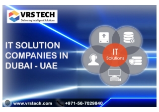 IT Solution in Dubai