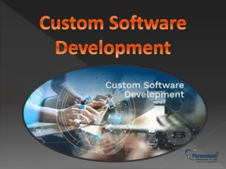 Custom Software Development Company in Delhi