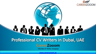 Best Professional CV Writers in Dubai, UAE – Careerzooom