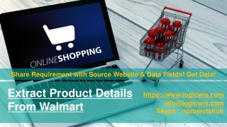 Extract Product Details From Walmart