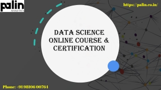 Data Science Online Course & Certification | Artificial Intelligence Course Online