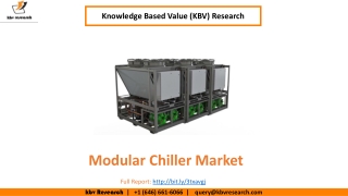 Modular Chiller Market Size Worth $3.9 billion by 2026 - KBV Research