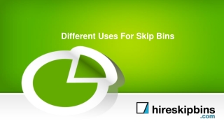 Different Uses For Skip Bins