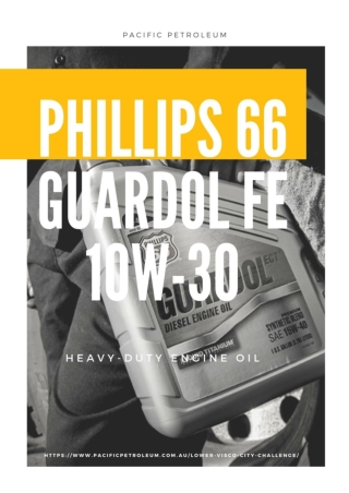 Phillips 66 Guardol FE 10W-30 Heavy-duty Engine Oil