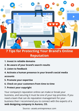 7 Tips for Protecting Your Brand’s Online Reputation