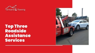 Top Three Roadside Assistance Services