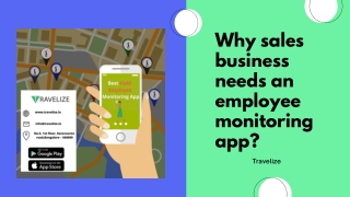 Why sales business needs an employee monitoring app