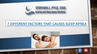 7 Different Factors that Causes Sleep Apnea