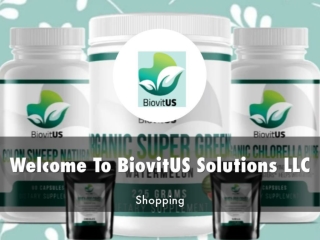 Detail Presentation About BiovitUS Solutions LLC