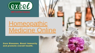 Homeopathic Medicine Online