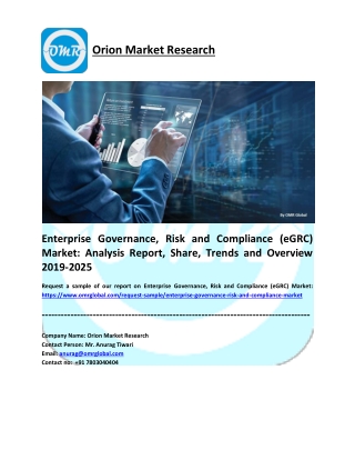 Enterprise Governance, Risk and Compliance (eGRC) Market Size, Share, Impressive Industry Growth, Report 2025