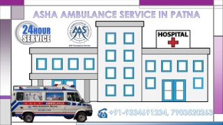 Road ambulance service available round the clock in Patna |ASHA