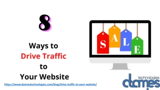 8 Ways to Drive Traffic to Your Website
