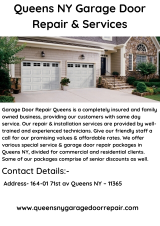 Best Garage Door Springs in Newyork, USA