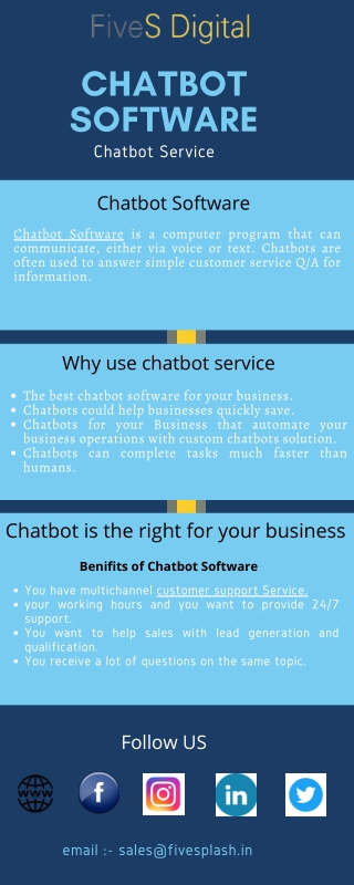 Chatbot Software - FiveSdigital