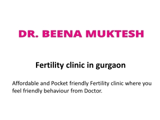 Fertility clinic in gurgaon