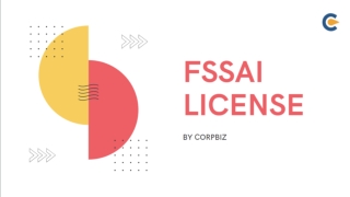 FSSAI License - Corpbiz