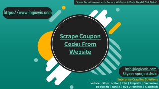 Scrape Coupon Codes From Website