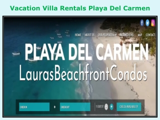 Vacation Villa Rentals Playa Del Carmen