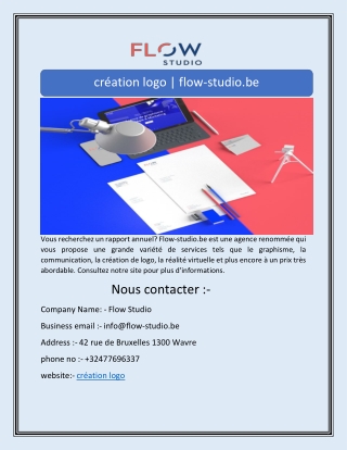 création logo | flow-studio.be