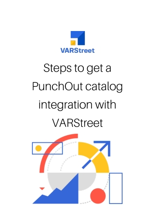 Steps to get a punchOut catalog integration with VARStreet