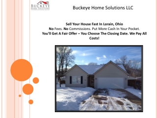 Sell your House in Lorain - We Buy Houses in Lorain