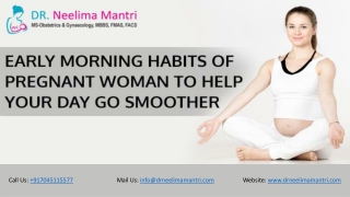 Early Morning Habits of Pregnant Woman to Help Your Day Go Smoother