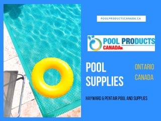 Pool Supplies Ontario Canada