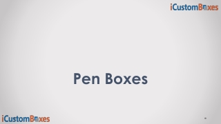 Get Elegant And Classy Gift Pen Boxes for Your Loved Ones