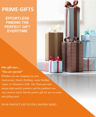 Find your Perfect Gifts-Spring Product Catalog At Prime-Gifts