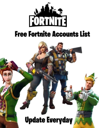 Free Fortnite Accounts list