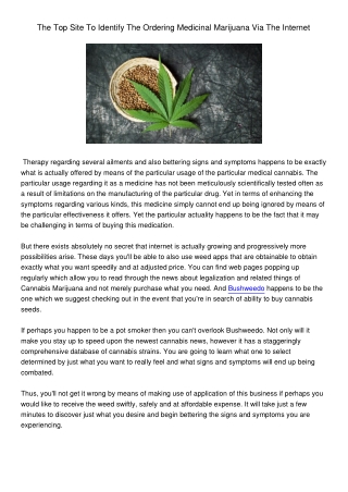 TheTopSiteToIdentifyTheOrderingMedicinalMarijuanaViaTheInternet