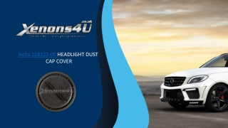 Hella 158222-00 Headlight Dust Cap Cover