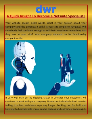 A Quick Insight To Become a Netsuite Specialist?