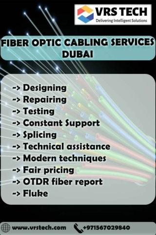 Fiber Optic Cabling Installation