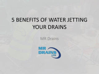 High Pressure Water Jetting Experts