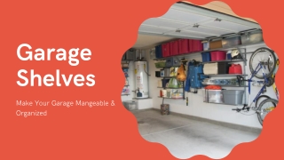 Garage Shelves